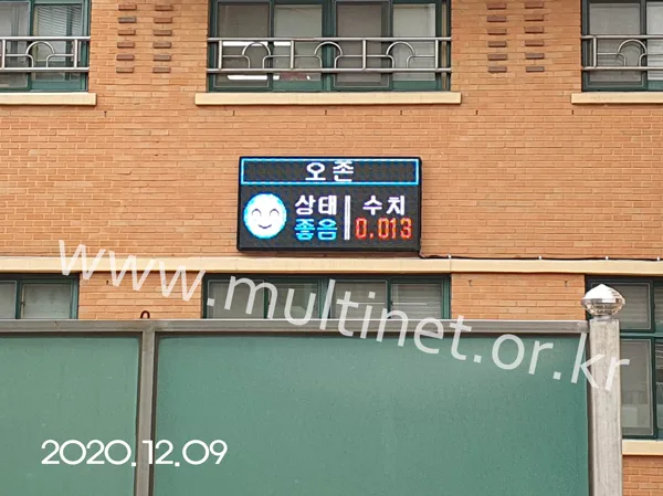 미세먼지 전광판