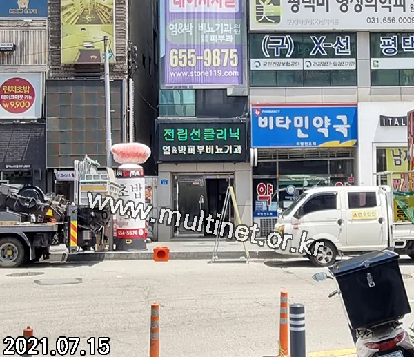 평택시 염&박피부비뇨기과 (420mm 3단7열 풀컬러전광판)