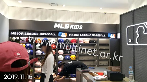 제주시 롯데면세점 MLB매장 (96mm 2단 38열 풀칼라전광판)