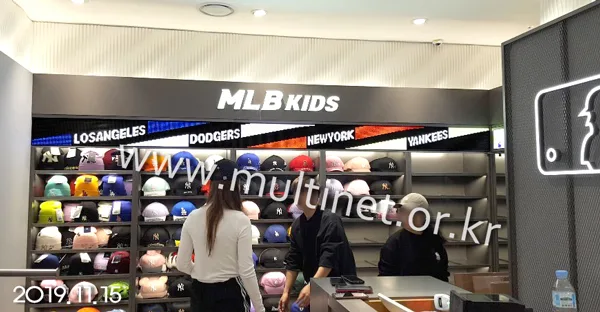 제주시 롯데면세점 MLB매장 (96mm 2단 38열 풀칼라전광판)